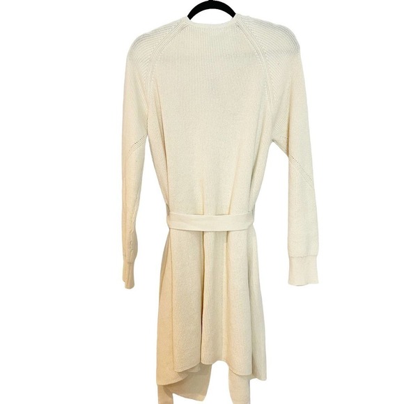 Rag & Bone Amy Cardigan Ribbed Open Front Belted Long Sweater Women's Size M NWT - Picture 4 of 10